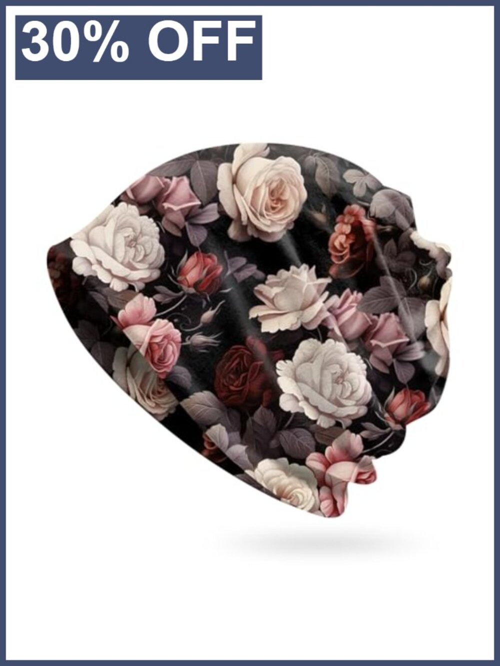 Stretch Slouchy Beanie Chemo Cap Soft Polyester Hat for Women